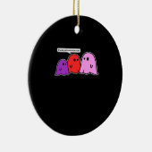 グールズジャストホーおもしろいクラシックスローガン セラミックオーナメント (右)