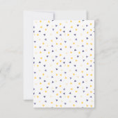 グールズジャストワンガールズおもしろい幽霊女子誕生日 招待状 (裏面)