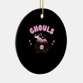 グールズジャストワントウィーンおもしろいクラシックデザイン セラミックオーナメント (右)