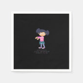 グールズジャストワントウィーンおもしろい引用文&デザイン スタンダードカクテルナプキン (正面)