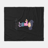 グールズジャストワントウィーンおもしろい引用文&デザイン フリースブランケット (正面(横))