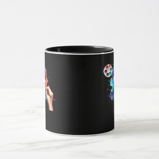 グールズジャストワントワンおもしろいスカルデザイン マグカップ (中央)