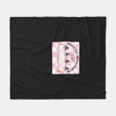 グールズジャストワンハローウィンおもしろいトレンディ フリースブランケット (正面(横))