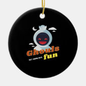 グールズジャストワンハローウィン&おもしろい引用文 セラミックオーナメント (正面)