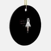 グールズジャストワンワンおもしろいスローガン引用文 セラミックオーナメント (右)