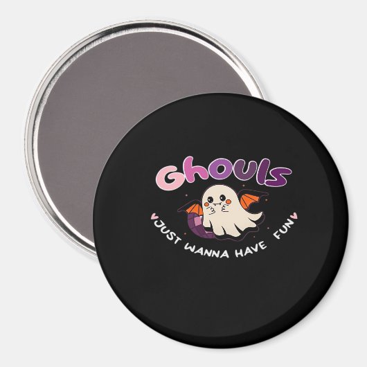 グールズジャストワンワンおもしろいスローガン引用文 マグネット (正面/裏面)