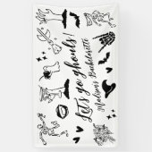 グールズ不気味バチェロレッテ 横断幕 (縦)