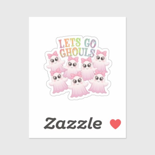 グールズ行こう – かわいい&面白いハロウィーン シール (シート)