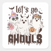 グールズ・ハロウィーンへ スクエアシール (正面)