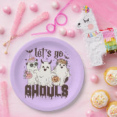 グールズ・ハロウィーンへ ペーパープレート (パーティー)