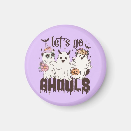 グールズ・ハロウィーンへ マグネット (正面)
