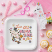 グールタイム転がレトロハロウィーン ペーパープレート (パーティー)