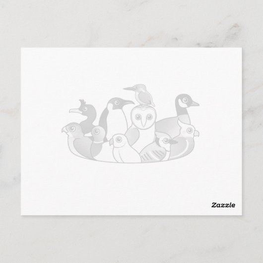 グールディアンフィンチ ポストカード (裏面)