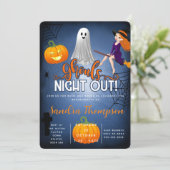グールナイトアウトのハロウィーンバチェロレッテ 招待状 (スタンド正面)