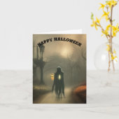 グールハロウィーンカード カード (黄色い花)