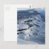 グールフォス滝 ポストカード (正面/裏面)