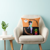 グール不気味体操モンスターギムナストハロウィーン クッション (椅子)