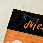 グール不気味体操モンスターギムナストハロウィーン ビーチタオル (インサイチュ)