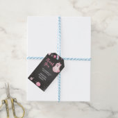 グール幽霊ハロウィンベビーシャワーメッセージカード ギフトタグ (より糸付き)