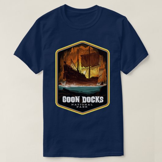 グーン波止場国立公園 Tシャツ (デザイン正面)