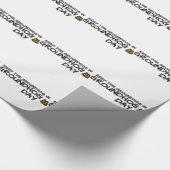 グ保ロンドホッグの日 ラッピングペーパー (角)