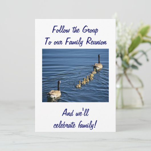 グ後を追ループ·トゥ·ファミリー懇親会 招待状 (スタンド正面)