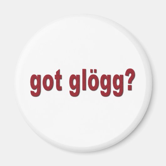 グ得ログ？北欧おもしろいの マグネット (正面)