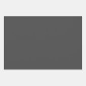 グ感動的モダンレイ70誕生日 ラッピングペーパーシート (正面3)