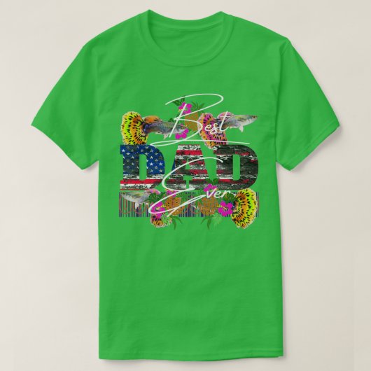 グ最高のプピーパパEver 1 Tシャツ (デザイン正面)