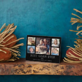 グ最高のランエバー5フォトコラージュ記念カスタム フォトプラーク (側面)