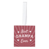 グ最高のランパ・エバー・フォト キューブオーナメント (正面)