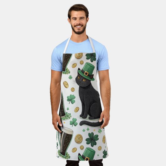 グ祝ロイル時間 エプロン (着用した状態)