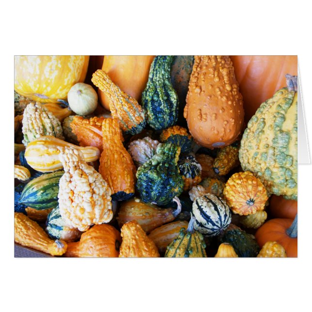 グ空白のールド付きカード (正面横)