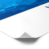 ケアギリシャ旅行プリント ポスター (角)