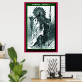 「ケアコ～カイグヲ」 （キオワ・ウィンター・カウント） ポスター (ホームオフィス)