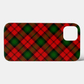 ケアタタン レッド グリーン プリント Case-Mate iPhoneケース (裏面 (横))
