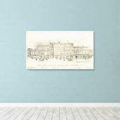 ケアニー、カリフォルニア、サクラメント西サイド キャンバスプリント (インサイチュ (ウッドフロア))