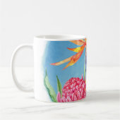 ケアロハ – 楽園の青い空 コーヒーマグカップ (左)