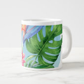 ケアロハ – 楽園の青い空 ジャンボコーヒーマグカップ (正面右)