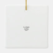 ケアンアート – セラミックオーナメント (裏面)