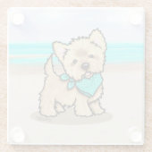 ケアンキューフェイスガラスコースター ガラスコースター (裏面)