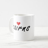 ケアンズが大好き コーヒーマグカップ (正面左)