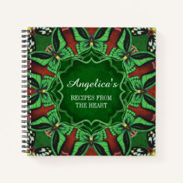 ケアンズバードウィングバタフライレシピ ノートブック