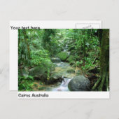 ケアンズフォレストクリーククイーンズランドオーストラリアポストカード ポストカード (正面/裏面)