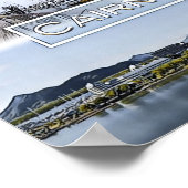 ケアンズ – クイーンズランド – オーストラリア – モザイク – ポスター (角)