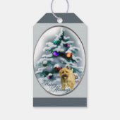 ケアンテリアのクリスマスギフトタグ ギフトタグ (裏面)