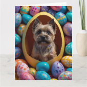 ケアンテリアイースターエッグ カード (正面)