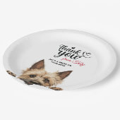 ケアンテリアウェディングレセプション ペーパープレート (アングル)