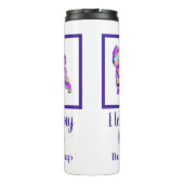 ケアンテリアキュートドッグシルエットPPY&B タンブラー (裏面)