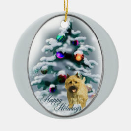 ケアンテリアクリスマスギフトオーナメント セラミックオーナメント